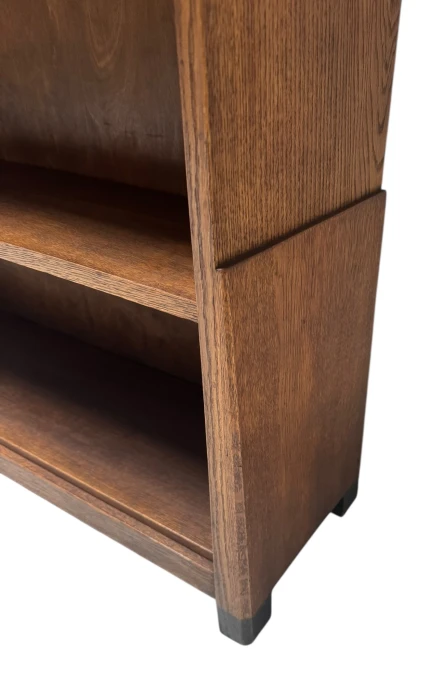 Art Deco Amsterdamse School Open Bookcase by Willem Penaat for Metz & Co., 1920s